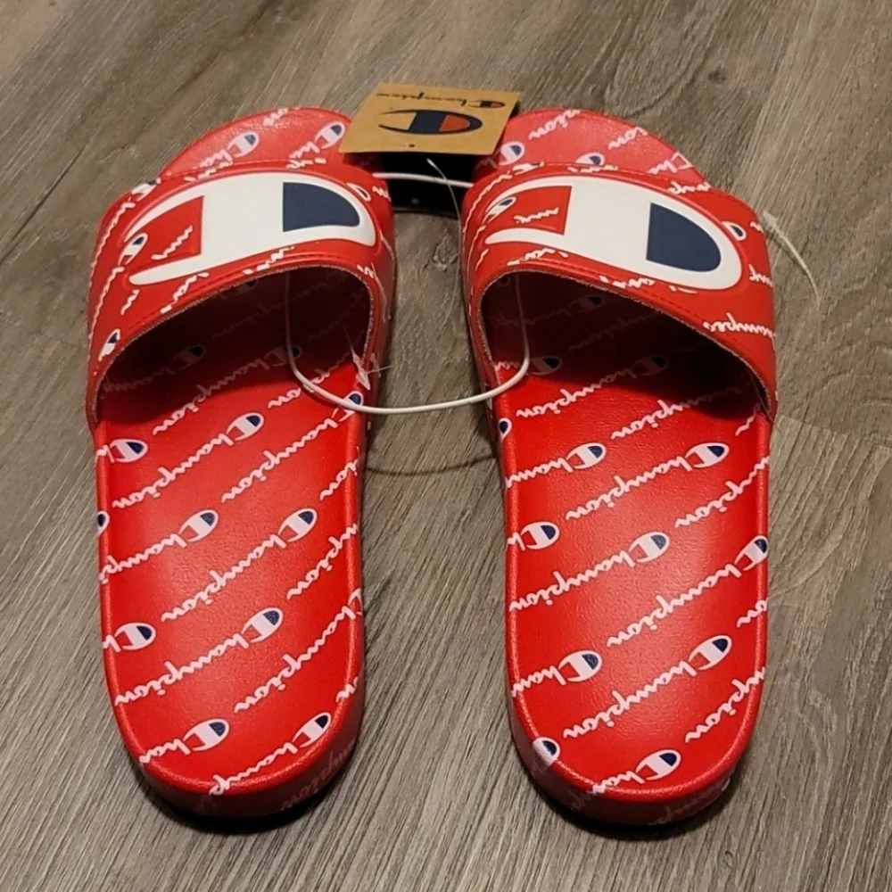 Champion IPO Repeat Slides Sandals Flip Flops